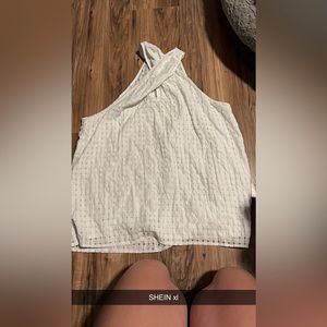 SHEIN cross top